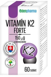 Edenpharma Vitamín K2 Forte 60 tabliet