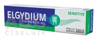 Elgydium Sensitive gélová zubná pasta s fluorinolom 75 ml