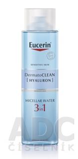 Eucerin DermatoClean micelárna čistiaca voda 3v1 (3 in 1 Micellar Cleansing Fluid) 400 ml