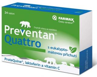 Farmax Preventan Quattro s vitamínom C 24 tabliet