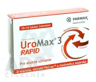 Farmax Uromax Rapid 10+10 tabliet