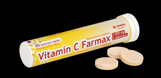 Farmax Vitamín C 1000 mg 20 šumivých tabliet