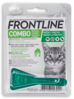Frontline Combo Spot On Cat pre mačky a fretky 1x0,5 ml