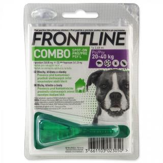 Frontline Combo Spot-On Dog L 20-40 kg 1 x 2,68 ml