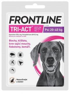 Frontline TRI-ACT Spot on Dog L pre psy 20-40 kg 4 ml