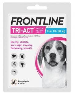 Frontline TRI-ACT Spot on Dog M pre psy 10-20 kg 2 ml