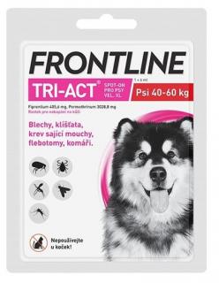 Frontline TRI-ACT Spot on Dog XL pre psy 40-60 kg 6 ml