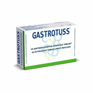 Gastrotuss antirefluxné žúvacie tablety 24 tabliet