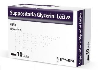 Glycerínové čapíky Léčiva 10 x 2,06 g