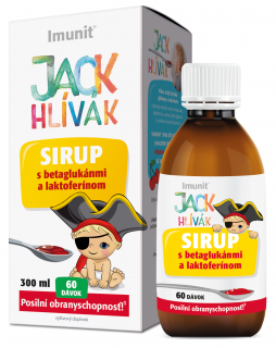 Imunit Hliva pre deti Jack Hlívák sirup 300 ml