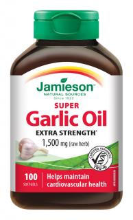 Jamieson Odourless Garlic 1500 mg 100 kapsúl