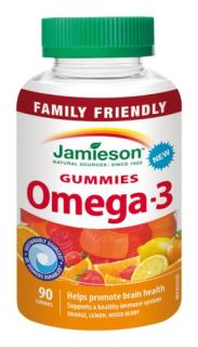 Jamieson Omega-3 Gummies 90 želé pastiliek