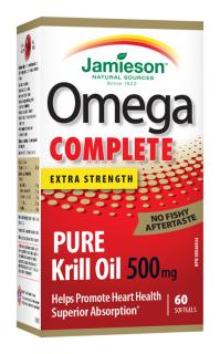 Jamieson Omega Complete Pure Krill 500mg 60 kapsúl