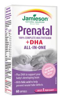 Jamieson Prenatal Complete s DHA a EPA 60 kapsúl