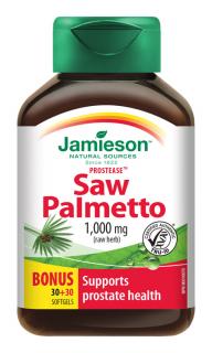 Jamieson Prostease Saw Palmetto 125 mg 60 kapsúl