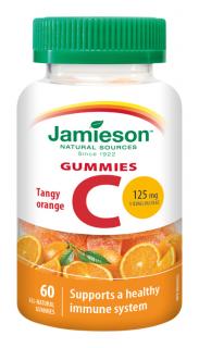 Jamieson Vitamín C Gummies pomaranč 60x 125 mg