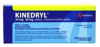 Kinedryl tablety 10 x 25 mg / 30 mg
