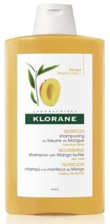 Klorane Mango šampón na suché vlasy 400 ml