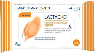 Lactacyd femina obrúsky na intímnu hygienu 15 ks