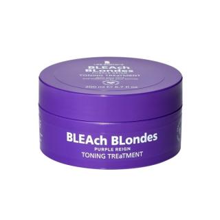Lee Stafford Bleach Blondes Purple Reign - ošetrujúca maska s fialovým pigmentom 200 ml