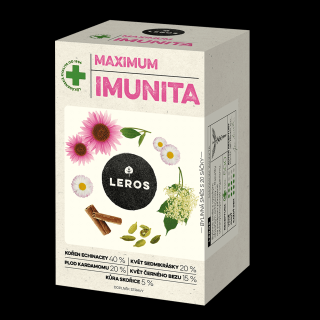 LEROS Imunita MAX Echinacea&Sedmikráska 20 x 1,2 g