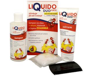 LiQuido Duo Forte šampón na vši 200 ml + sérum 125 ml darčeková sada