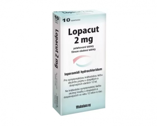 Lopacut 2 mg filmom obalené tablety tbl.flm.10 x 2 mg