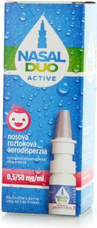 Nasal duo active nosový sprej pre deti 0,5 mg/ml 10 ml