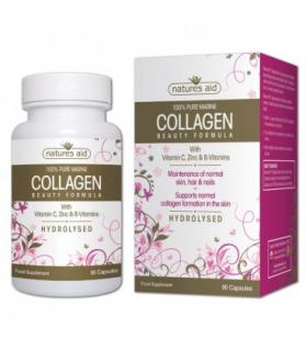Natures Aid Collagen Beauty Formula 90cps