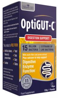 Natures Aid Optigut C 15 probiotiká v prášku 120 g