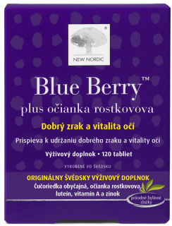 New Nordic Blue Berry 120 tabliet