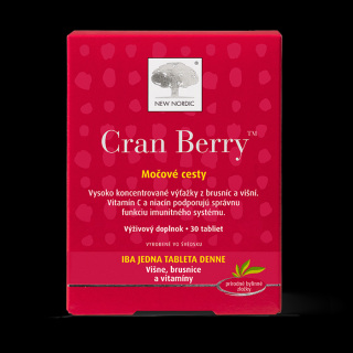 NEW NORDIC Cran Berry 30 tabliet
