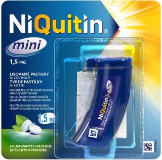 NiQuitin mini pastiliky 20x4 mg
