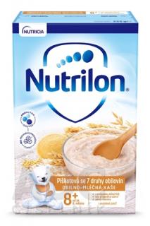 Nutrilon Obilno-mliečna kaša Piškótová so 7 druhmi obilnín 8+ 225 g