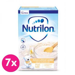 Nutrilon Obilno-mliečna kaša ryžová s príchuťou vanilky 4+ 7 x 225 g