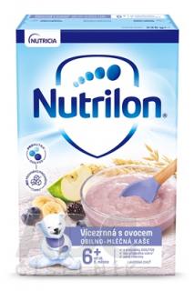 Nutrilon Obilno-mliečna kaša Viaczrnná s ovocím 6+ 225 g