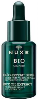 Nuxe Bio Organic Rice Oil Extract Night pleťové sérum 30 ml
