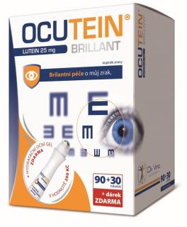 Ocutein Brillant Lutein 25 mg 90+30 kapsúl + darček