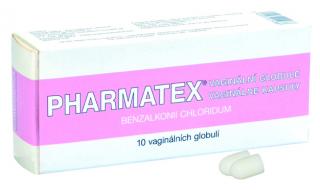 Pharmatex 18,9 mg vaginálne čapíky sup.vag .10 x 18,9 mg