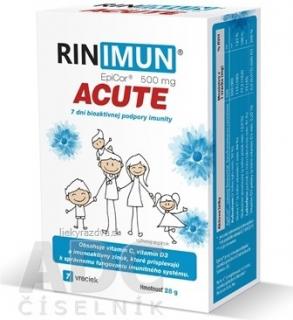 Rinimun Acute vrecúška podpora imunity 7 ks