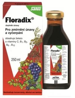 Salus Floradix Železo a vitamíny 250 ml sirup