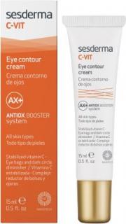 Sesderma C-Vit AX+ očný krém proti opuchom a tmavým kruhom Vitamin C Antiox Booster Sysem 15 ml