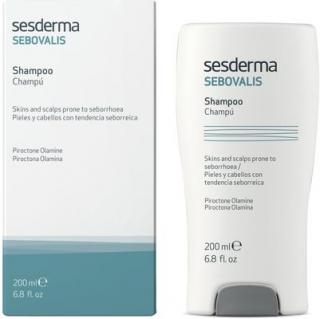 Sesderma Sebovalis upokojujúci šampón proti lupinám 4,5% Lactid Acid 200 ml