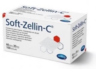 Soft-Zellin dezinfekčný tampón 100 ks
