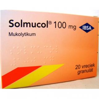 Solmucol vrecká 100 mg 20 ks