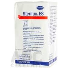 Sterilux ES kompres nesterilný 7,5 cm x 7,5 cm 100 ks