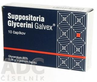 Suppositoria Glycerini Galvex sup.10 x 2,06 g