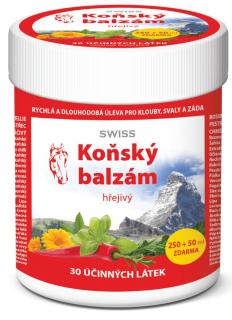 Swiss konský balzam hrejivý 250 + 50 ml