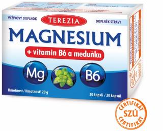 Terezia Company Magnesium + Vitamin B a medovka 30 kapsúl