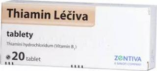 Thiamin Léčiva tablety 20x50 mg